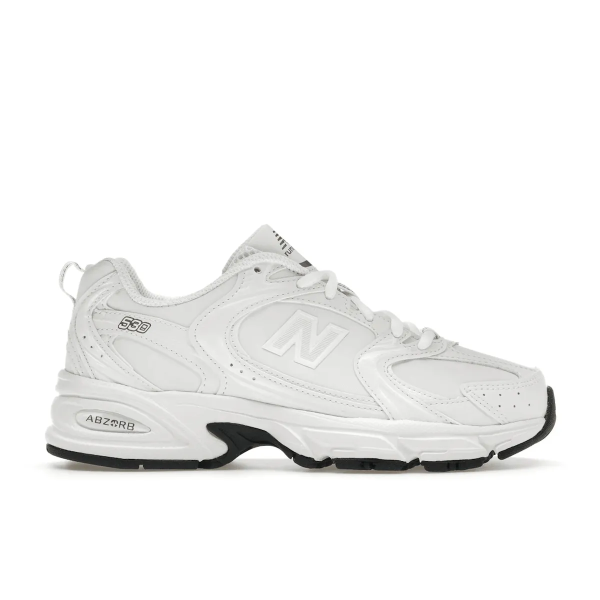 New Balance 530 White Castlerock Impact Absorbing Insoles
