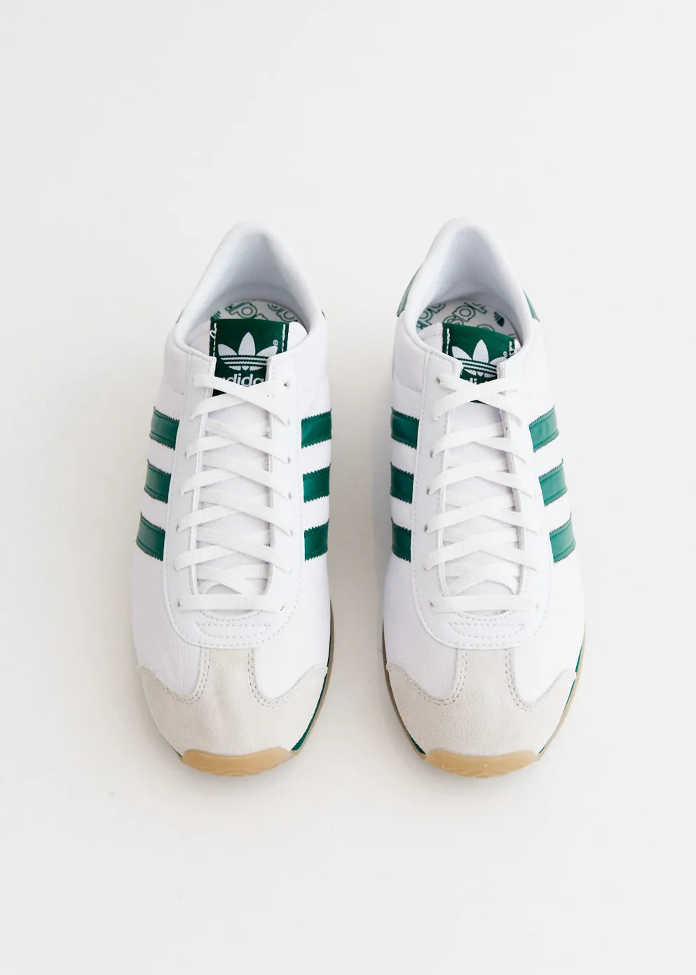 Country Japan 'White Collegiate Green' Sneakers Dynamic silhouette thermal