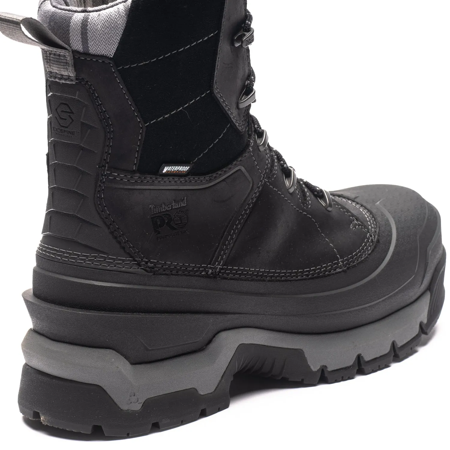 Siberian Men's 8" Composite Toe Work Boots A63PUW02 Anti-static Reliable Footwear