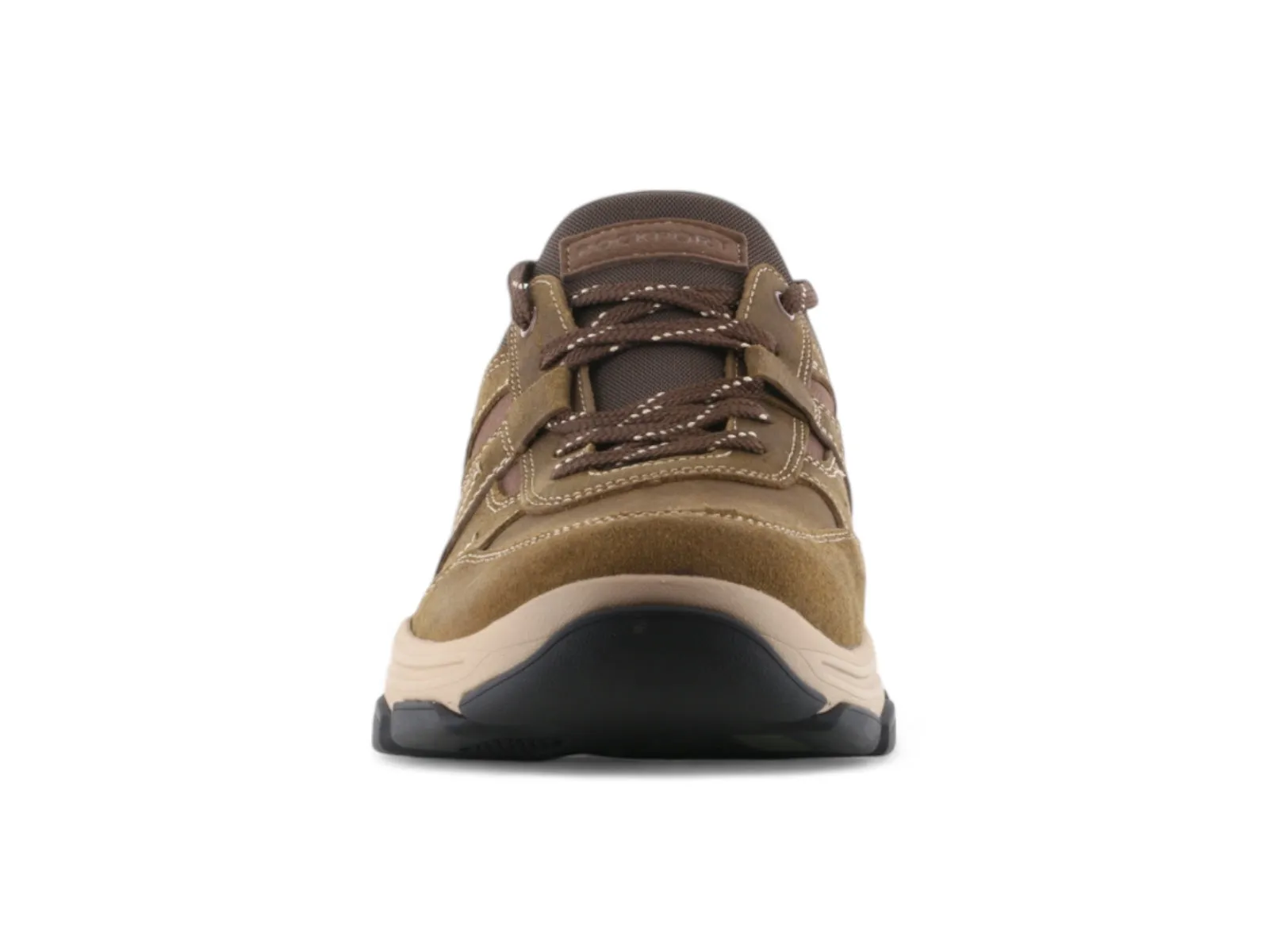 Rockport Rhett Step Activated Walking Shoes Brown Flat