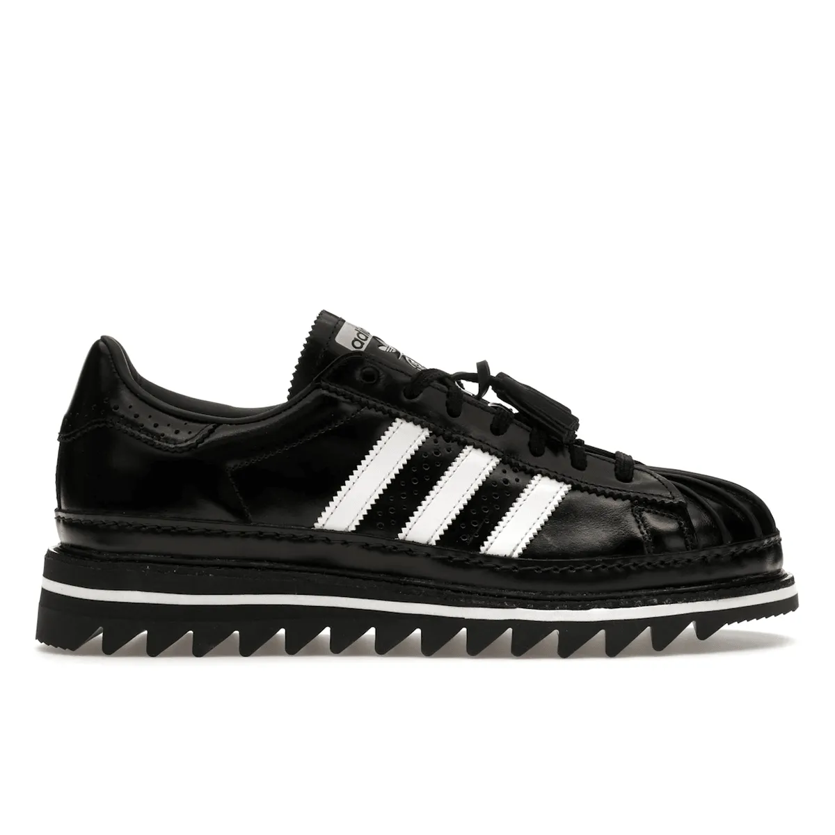 Adidas Superstar CLOT By Edison Chen Black Flexible Base Gum Sole