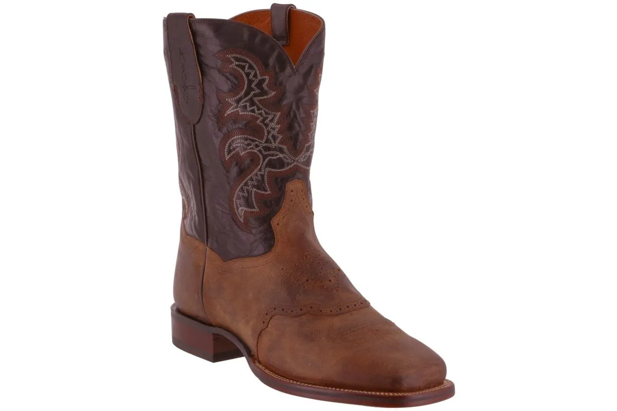 Dan Post Franklin Square Toe Soft Toe Boot Hill Climb Slip-Resistant Sole