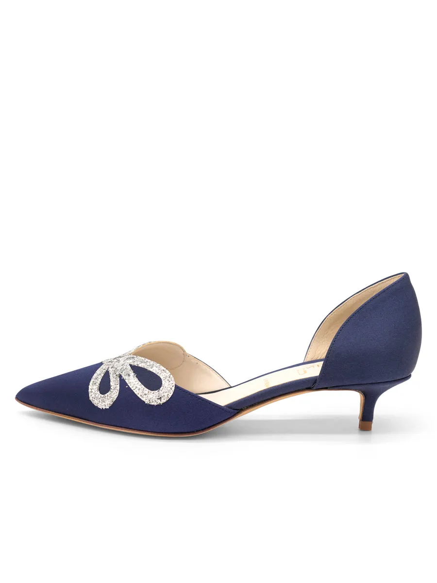 Cushioned traction Darla d'Orsay Kitten Heel