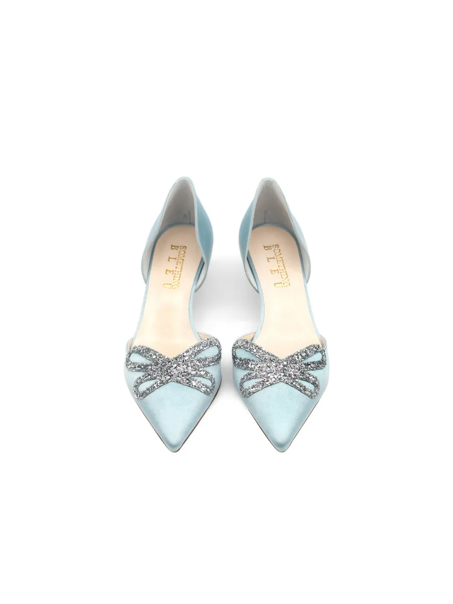 Elevated traction skiers Darla d'Orsay Kitten Heel