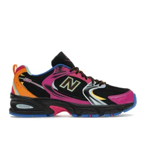New Balance 530 Black Multi-Color Clean Build Slip Guard