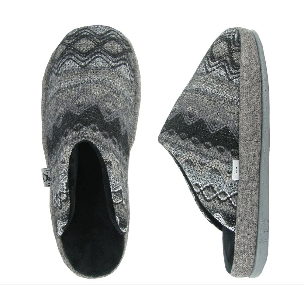 Plush Lining Heel Support Quietude Slipper (20017)