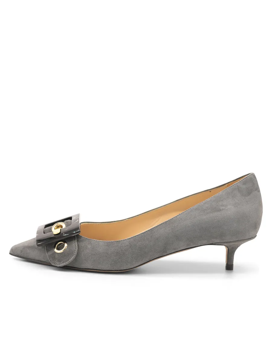 Diana Pointed Toe Kitten Heel hikers