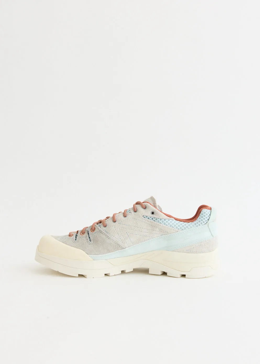 X-ALP Suede 'Ice Flow' Sneakers Orange Versatile Style