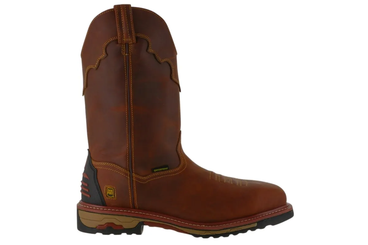 London Edge Anti   Bacterial Dan Post Blayde Square Toe Steel Toe WP Boot