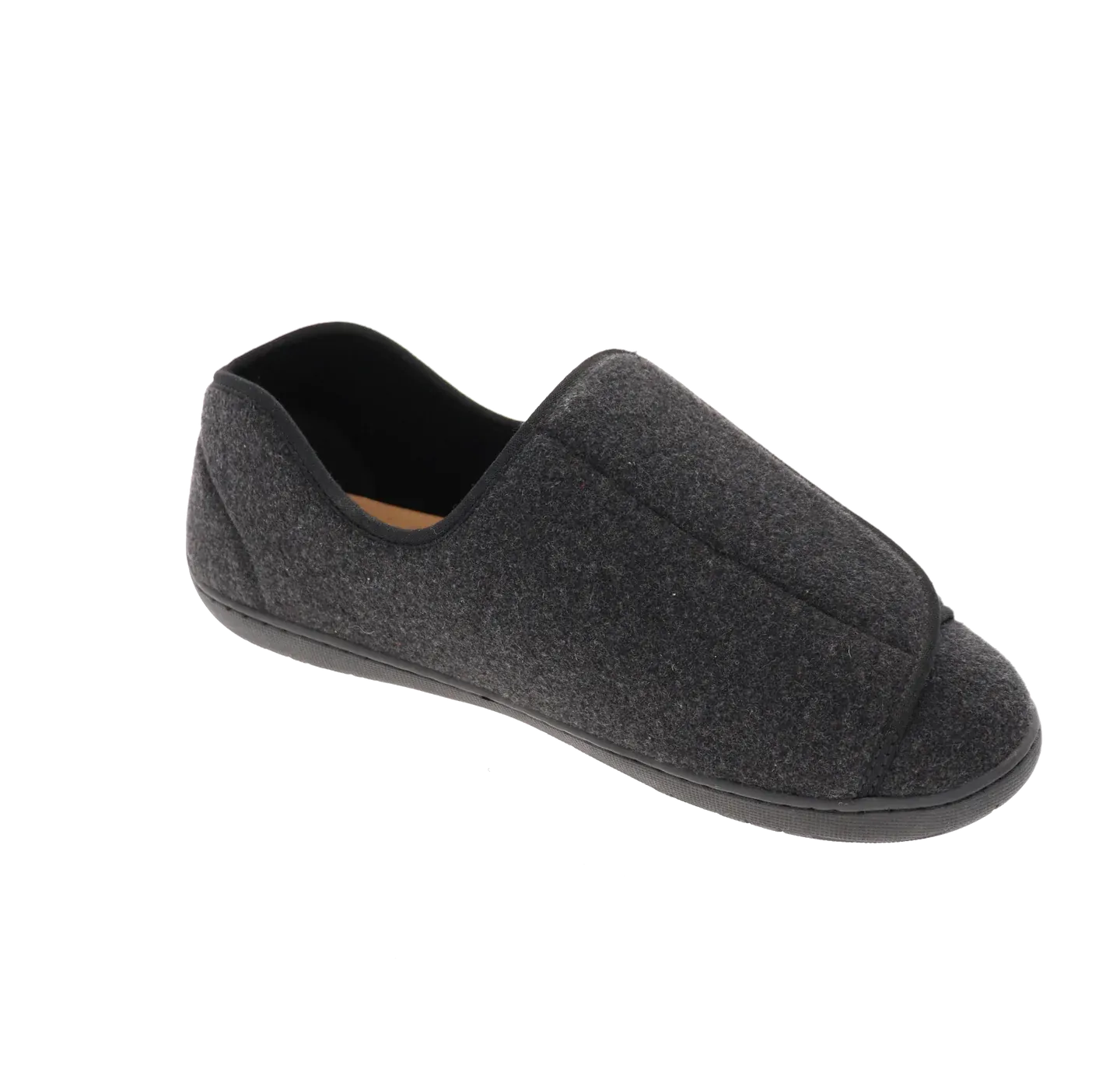 Doctor 2 Black Wool Slipper Casual Slides