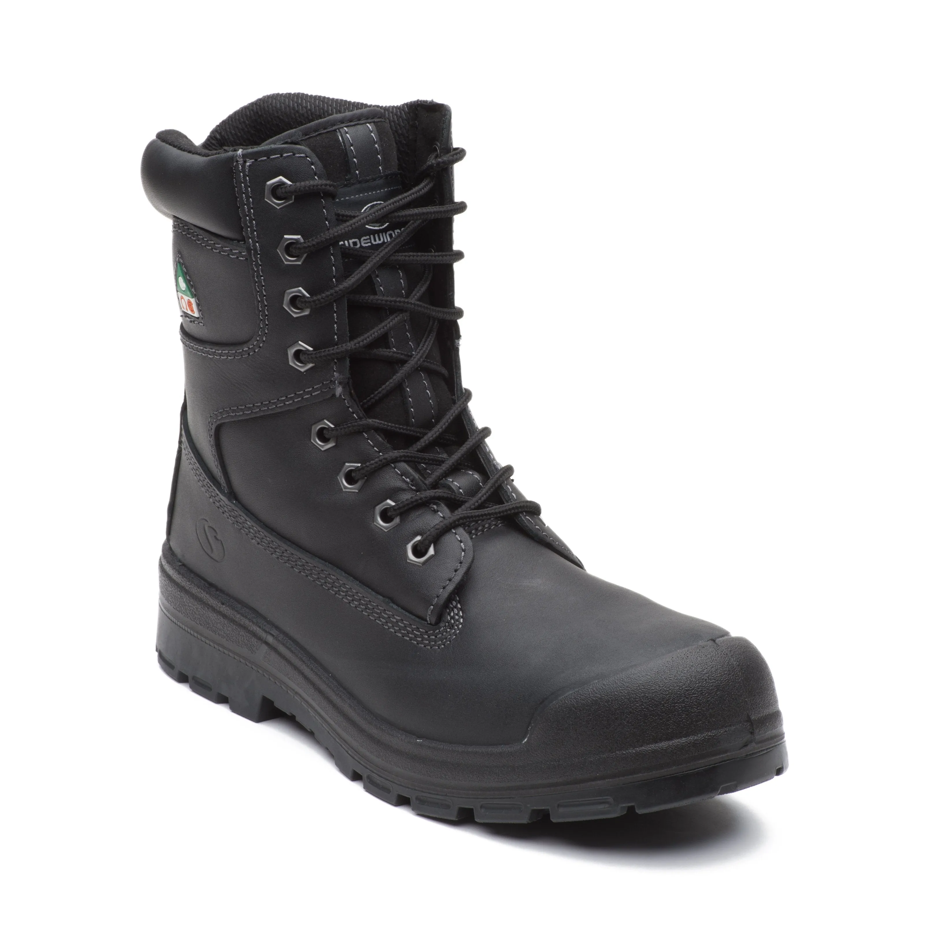 Dominator 2.0 8" steel toe water-resistant leather work boots 8108 Minimal Impact