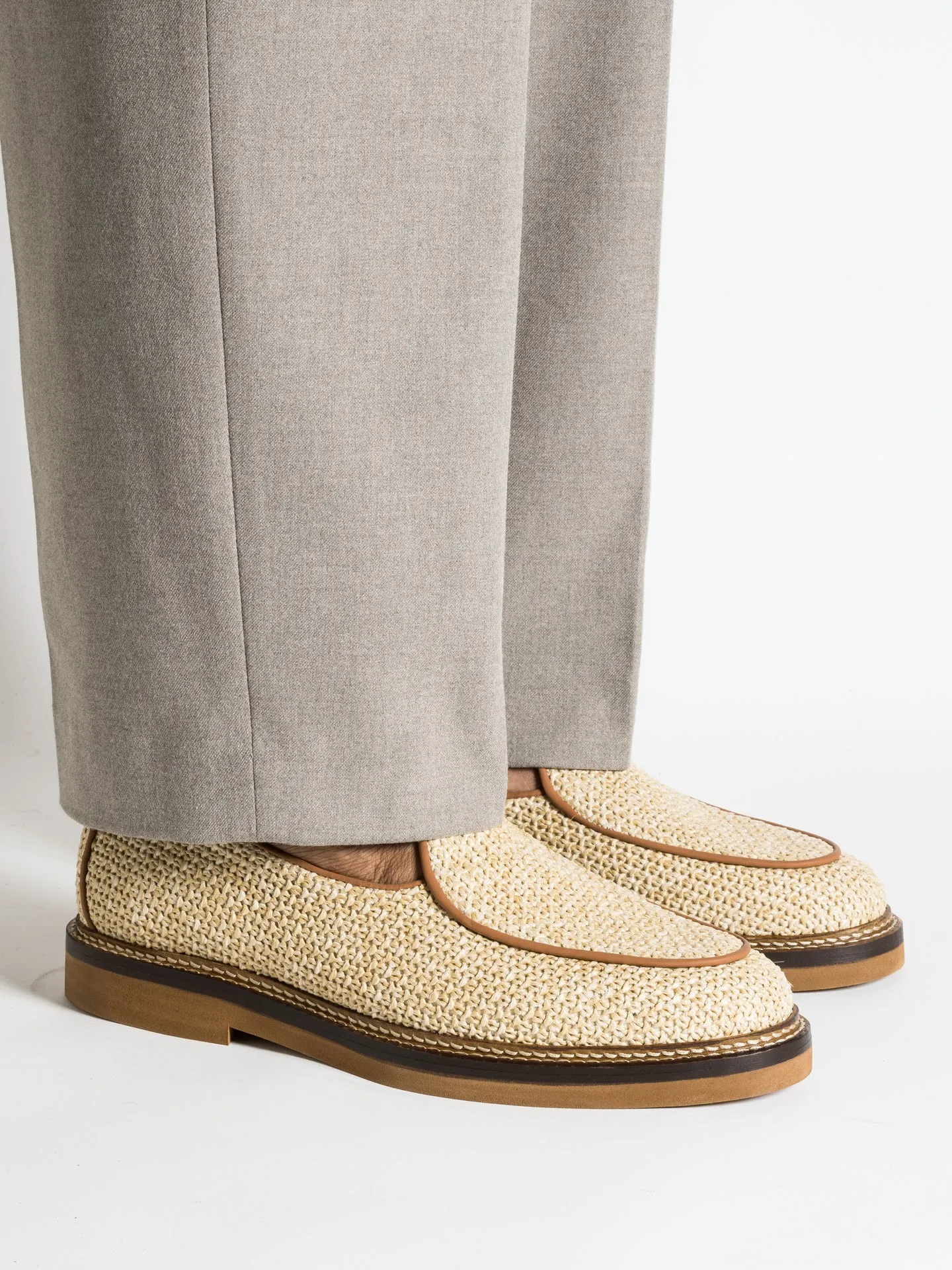 LEX RAFFIA Elastic laces Main Shade