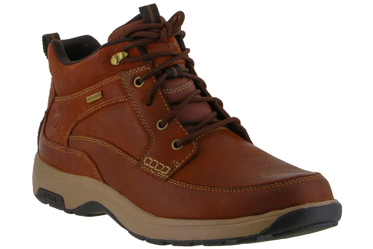 Dunham 8000 Mid Boot Tan Ventilated Mesh Outing Shoes