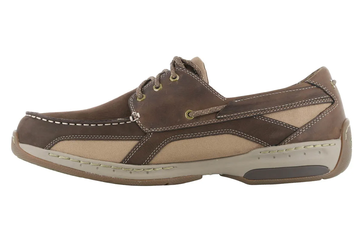 Dunham Captain Boat Shoe Java Nubuck Everyday Wear Gentle Step
