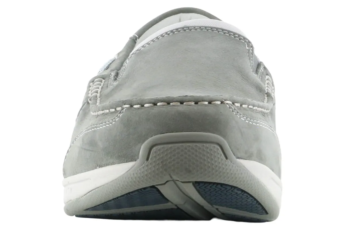 Dunham Captain Venetian Slip On Grey Effortless support