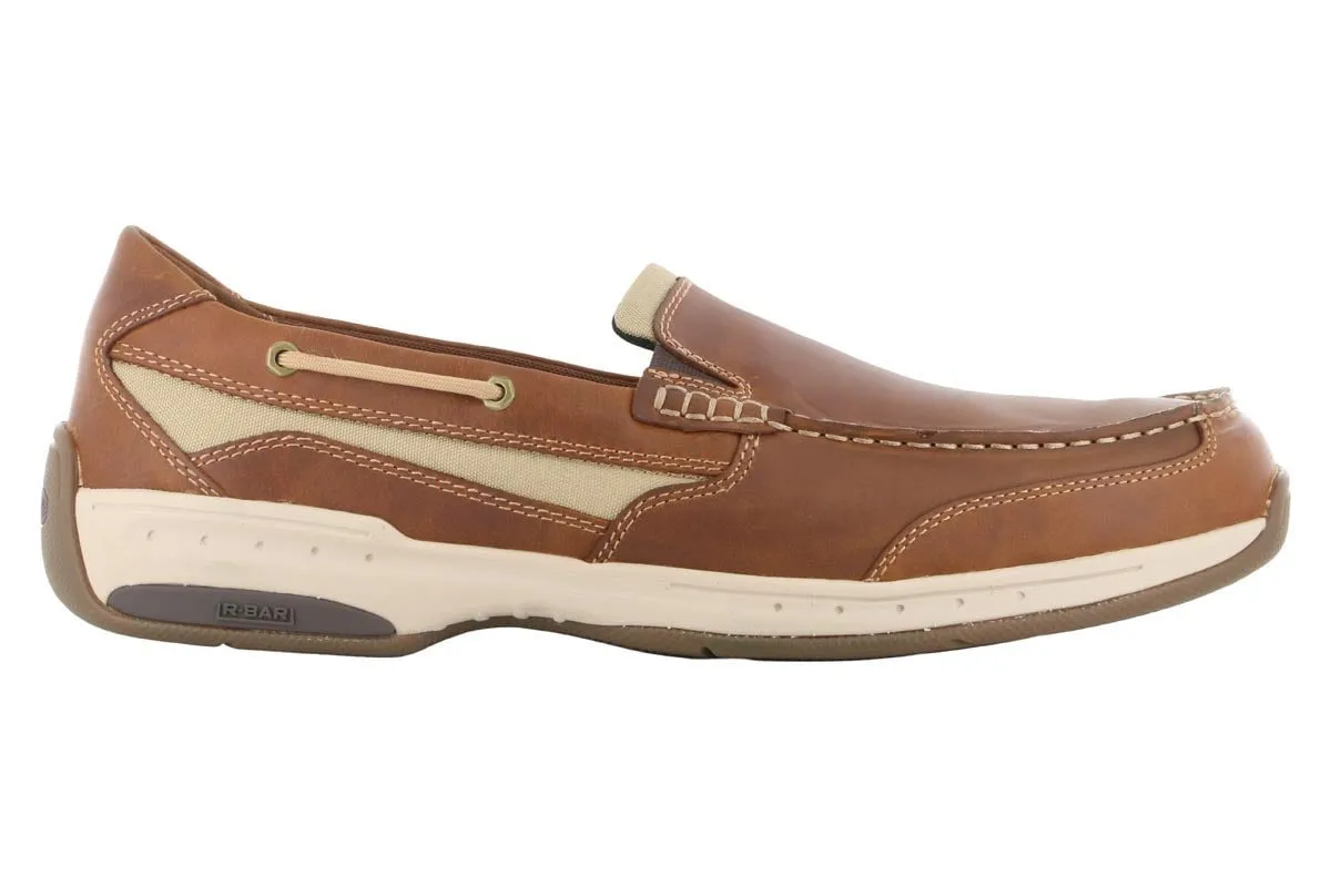 Sturdy Support School Style Dunham Captain Venetian Slip On Tan