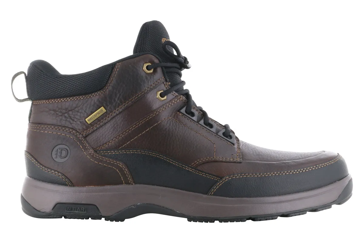 LaceUp Dunham Country High Boot Brown