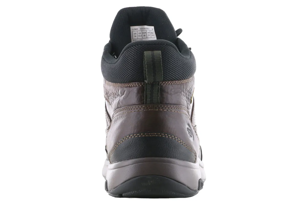 easy to remove Strong Laces Dunham Country High Boot Brown
