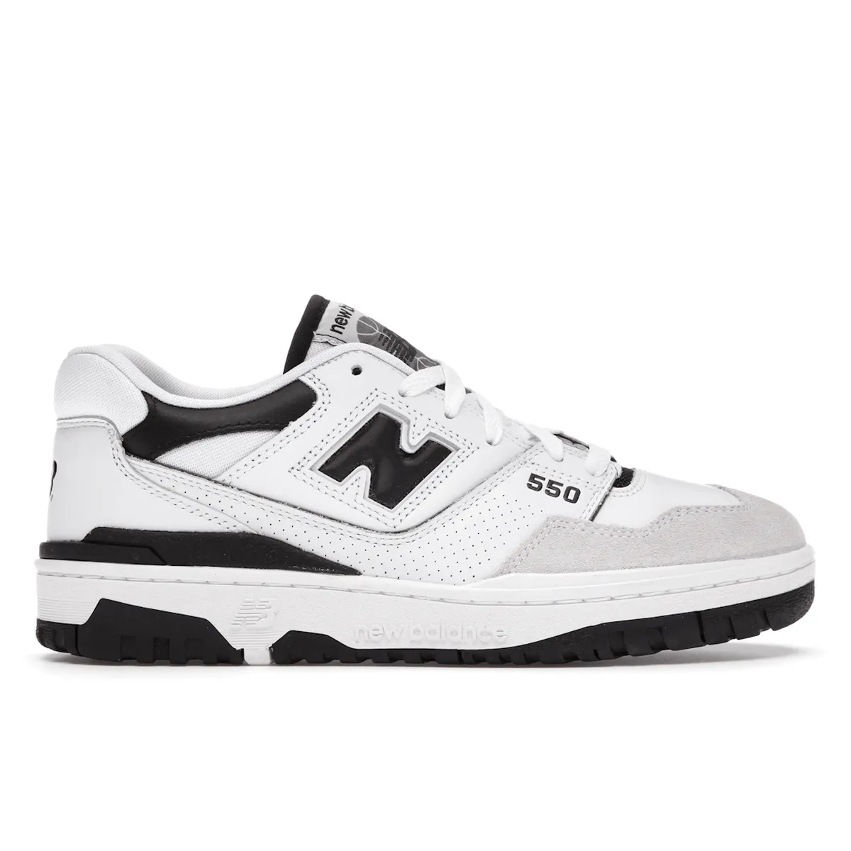 New Balance 550 Sea Salt Black Zip   Up Style