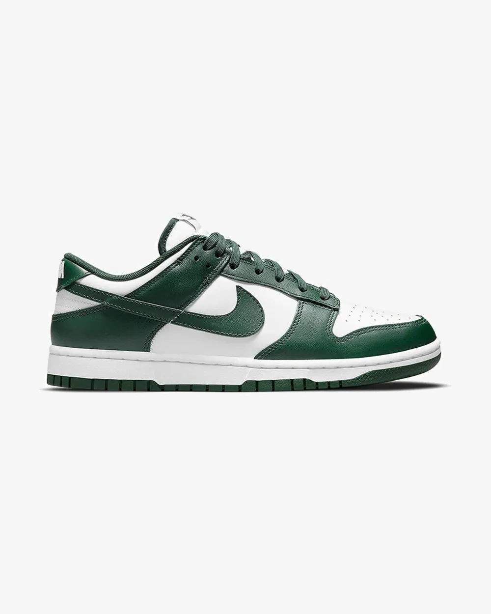 NIKE DUNK LOW SPARTAN GREEN Premium Leather Morning Hike