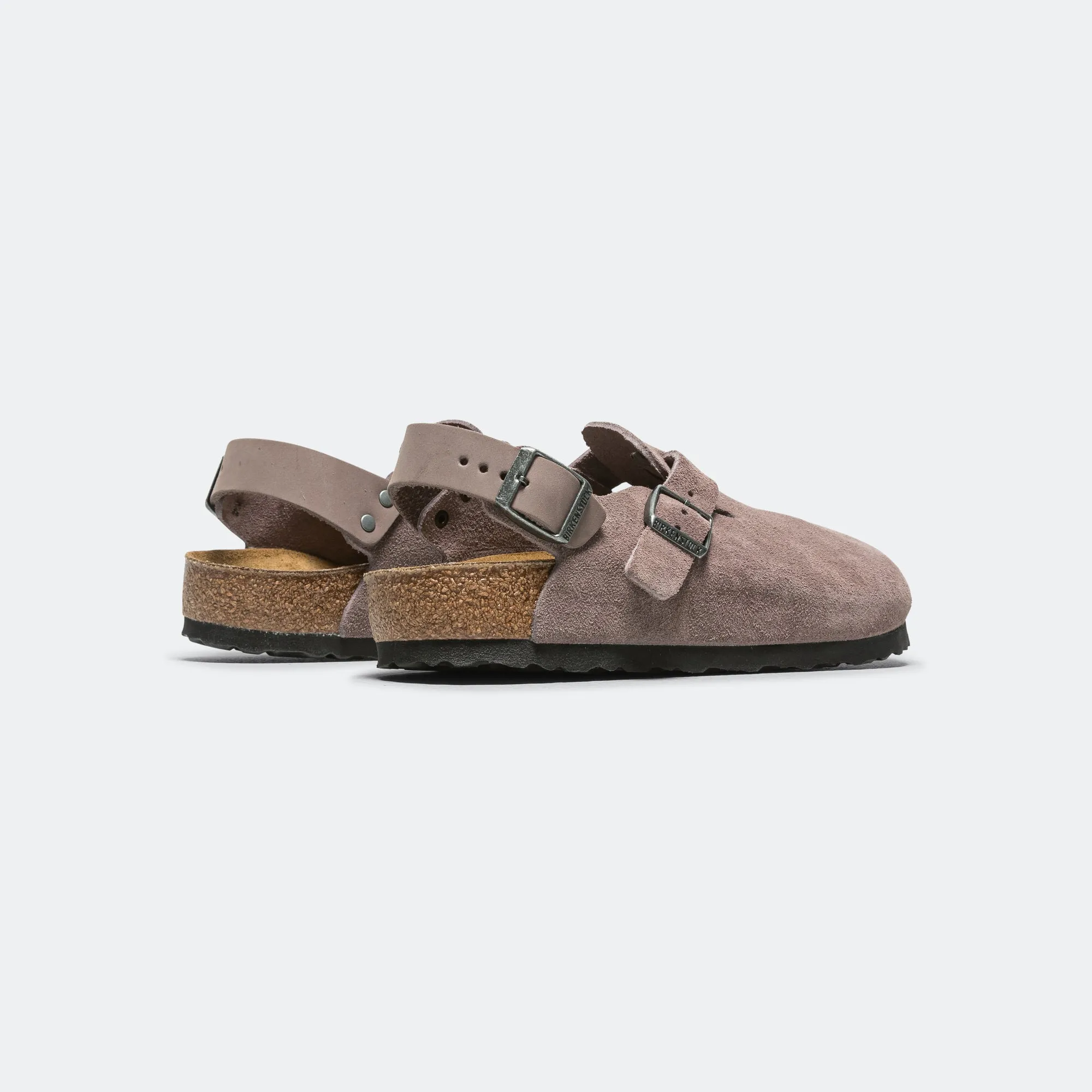Tokio - Faded Purple Suede Leather cool shoes