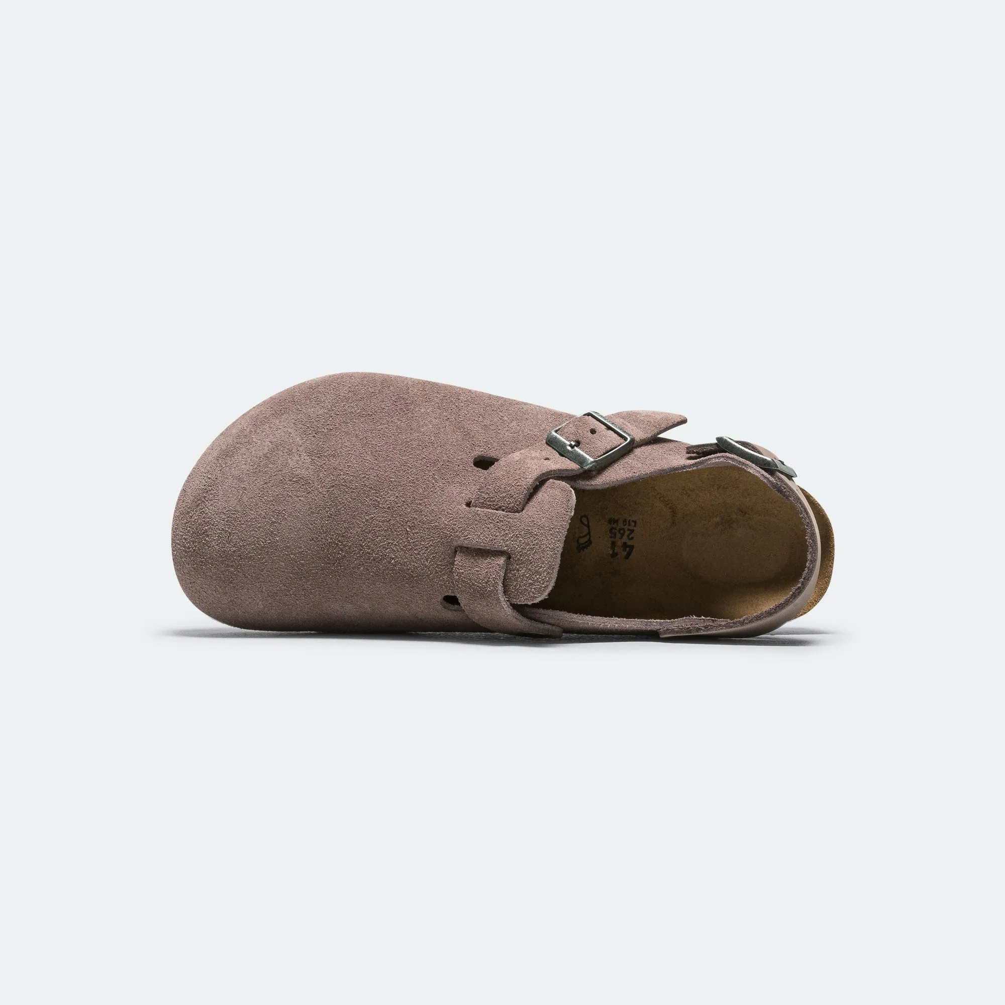 Tokio - Faded Purple Suede Leather Relaxing Sandals Sandal Pads