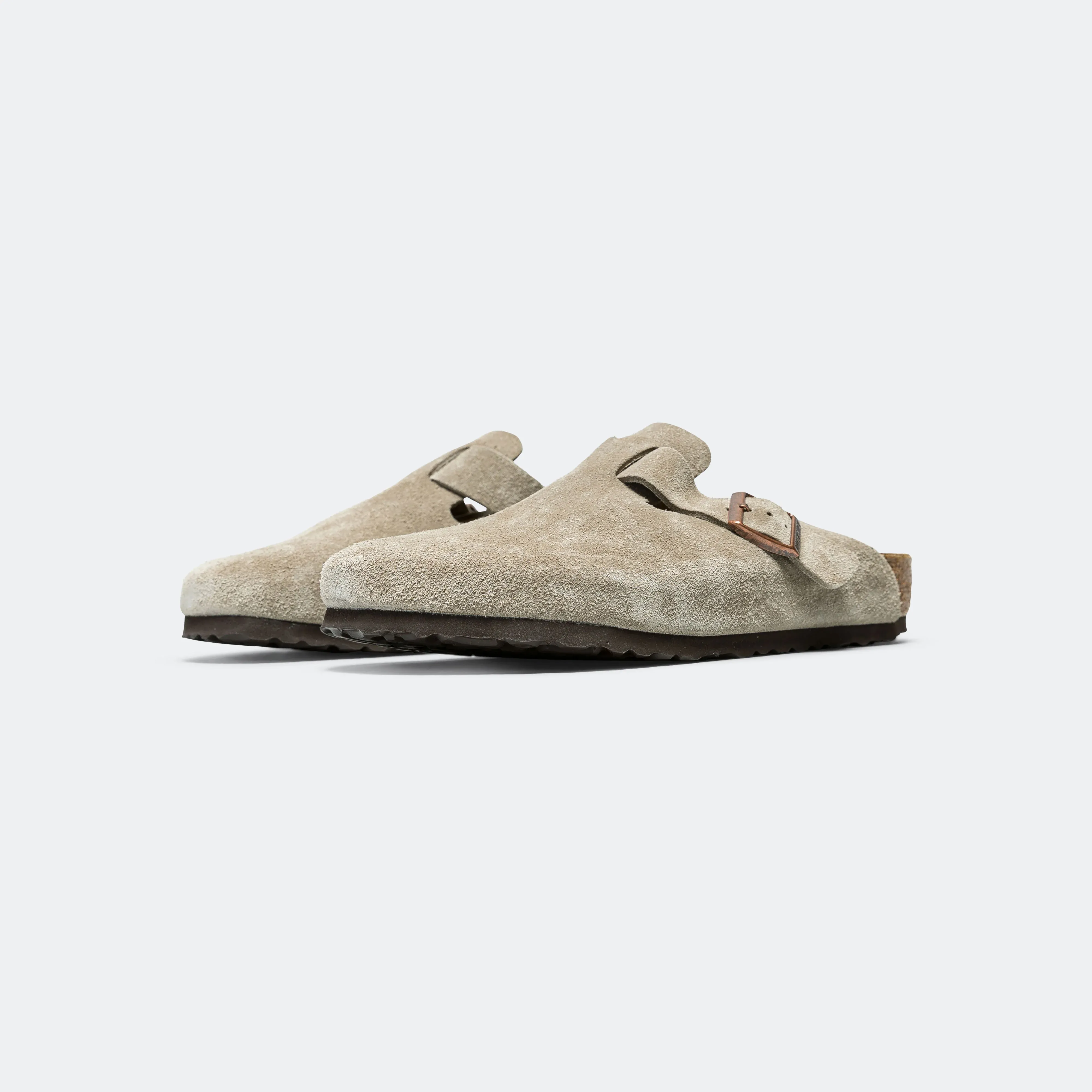 Beach Shoes for Men Walk Out Boston SFB - Taupe Suede Leather