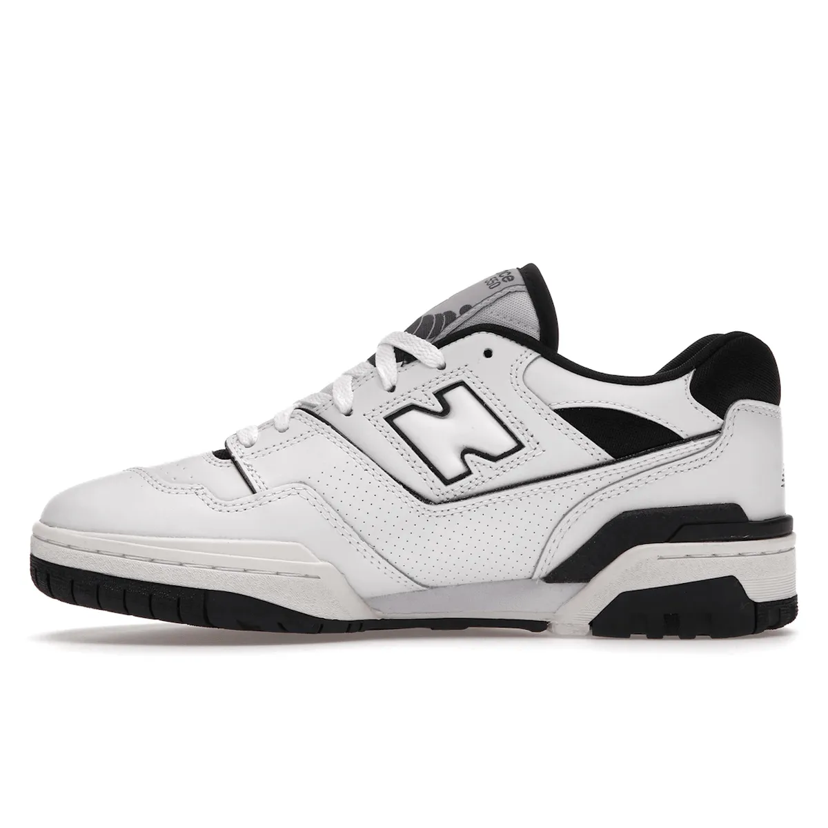 New Balance 550 White Black Free Motion