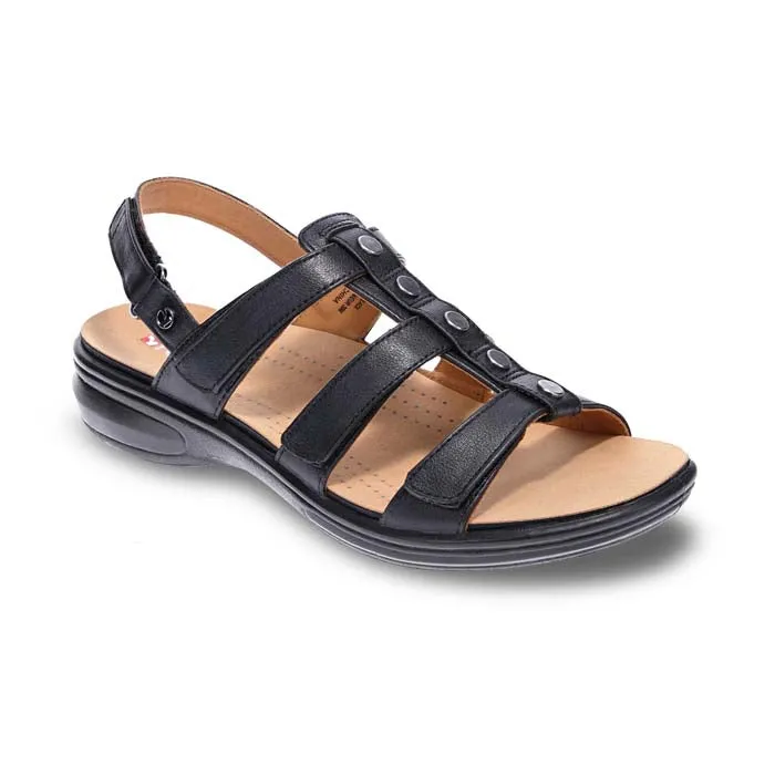 Womens Revere Toledo in Black Easy Days Look Sharp