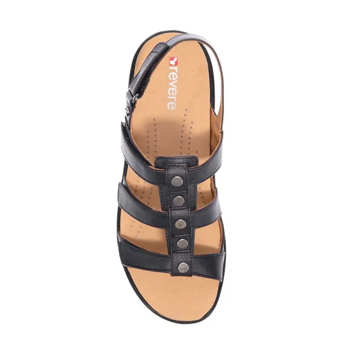 Womens Revere Toledo in Black Daywear Essential walking shoes