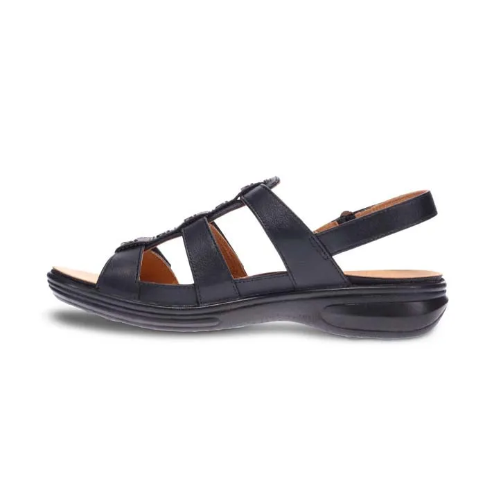 Womens Revere Toledo in Black Dry Fit