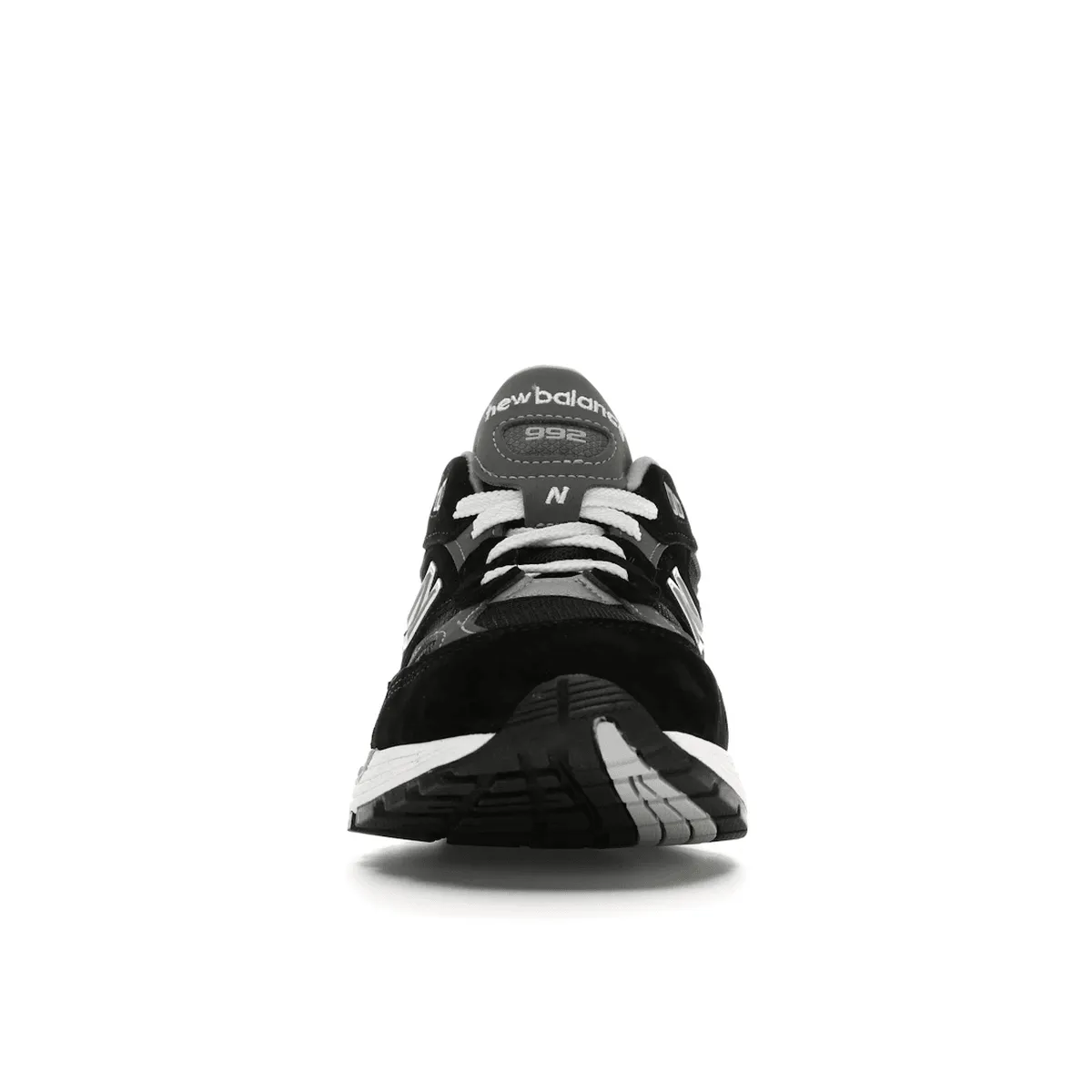 Timeless Design Comfortable Exercise New Balance 992 Black Grey Suede