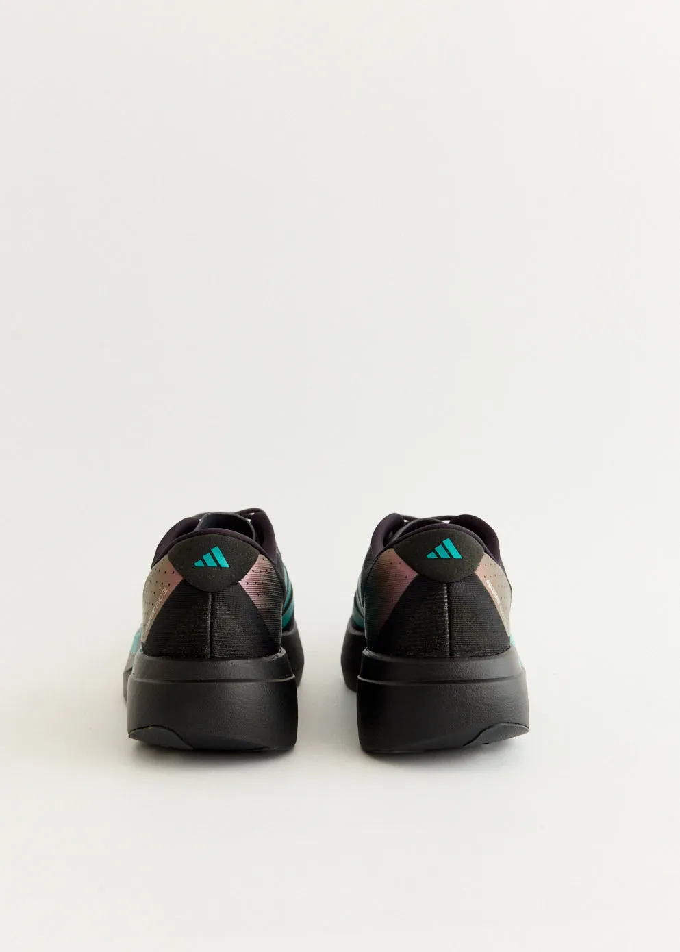 Ultra-soft traction Structured chic Adizero Evo SL 'Black Pure Teal' Sneakers