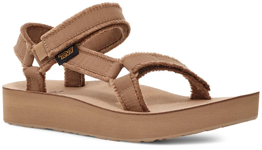 Ribbon Tie Breathable Summer Footwear WOMEN'S MIDFORM UNIVERSAL CANVAS