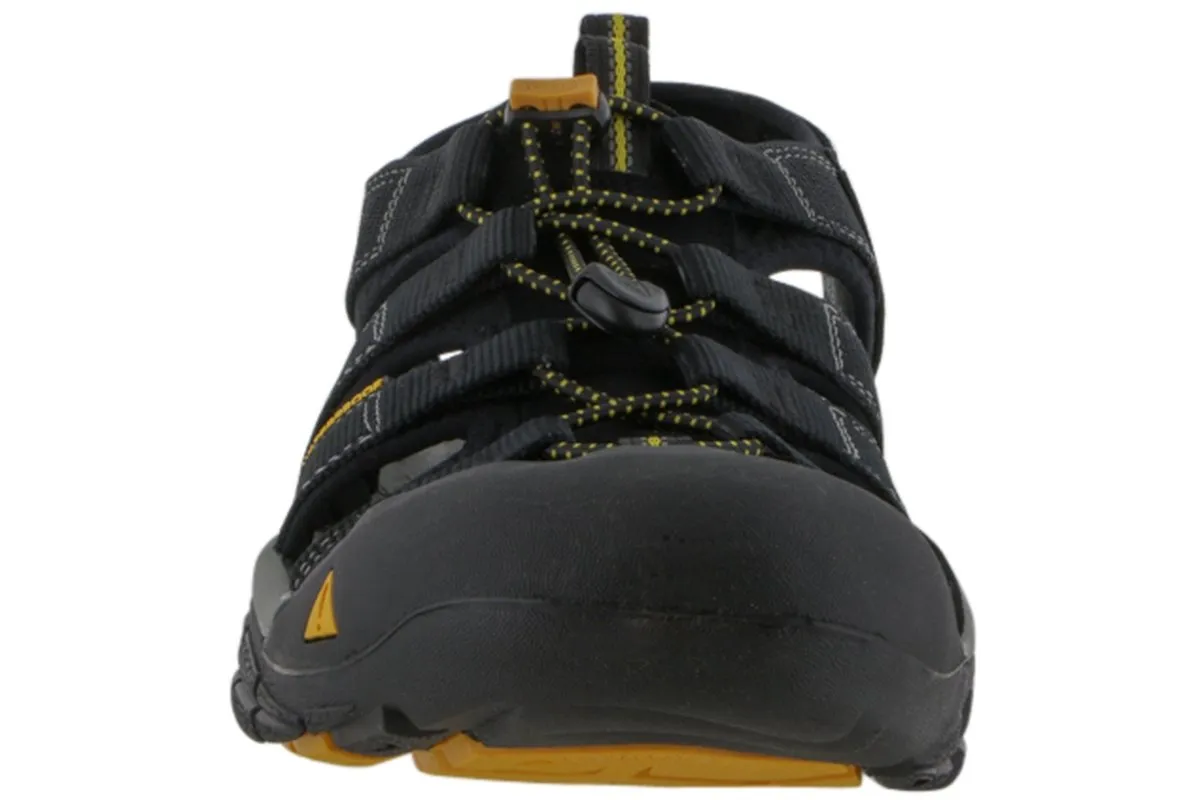 Keen Newport H2 Sandal Black Light Travel Shoes Night Fun