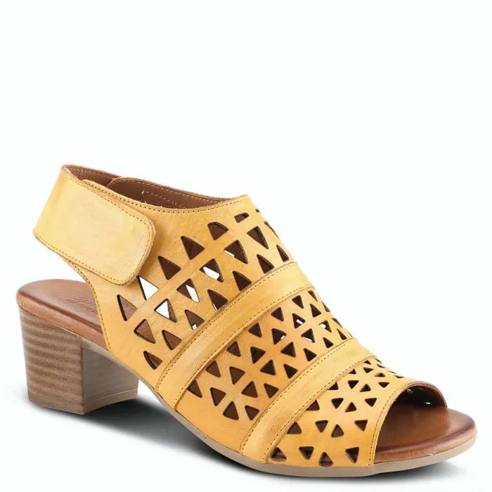 Toe Free Womens Spring Step Dorotha in Yellow