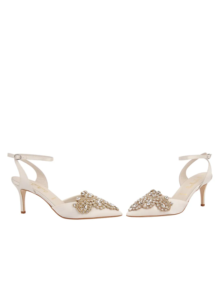 Emmie Pointed Toe Pump texture - type Easy - to - Clean