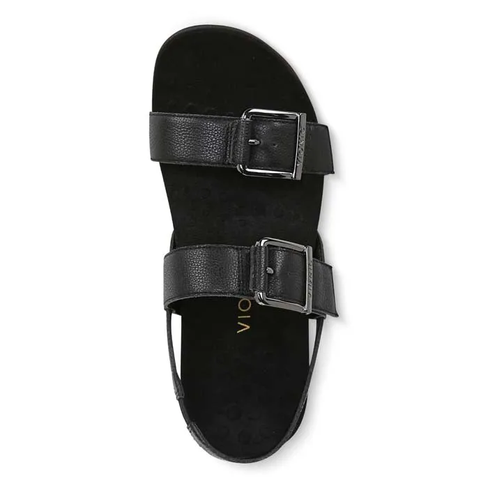 Fast Go Comfortable beach sandals Womens Vionic Reese in Black