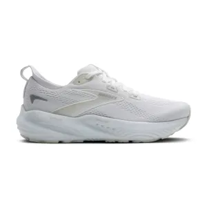 cross - country capable LaceUp Women's Glycerin 22 - White / White / Grey