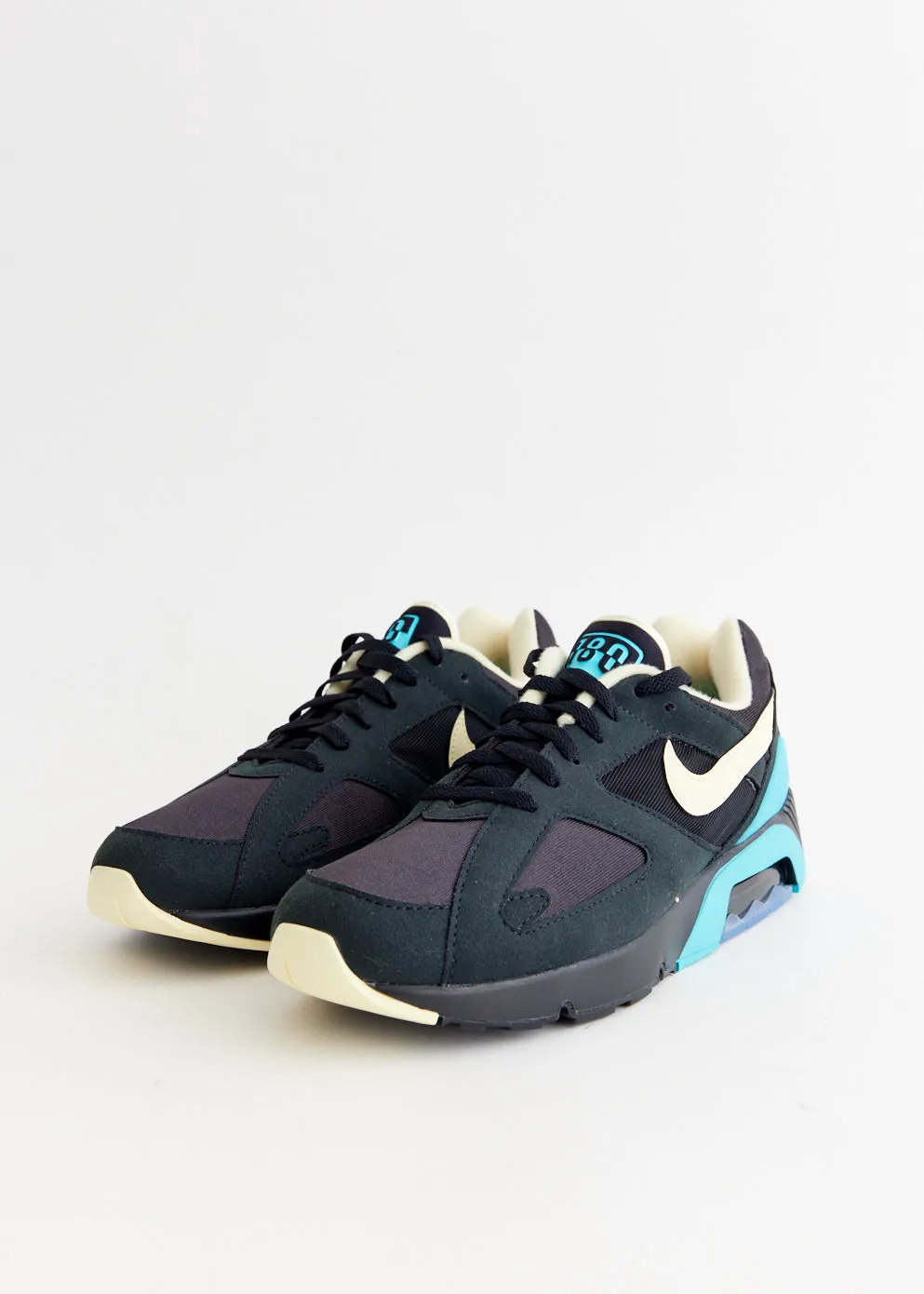 Air Max 180 'Black Dusty Cactus' Sneakers dimension