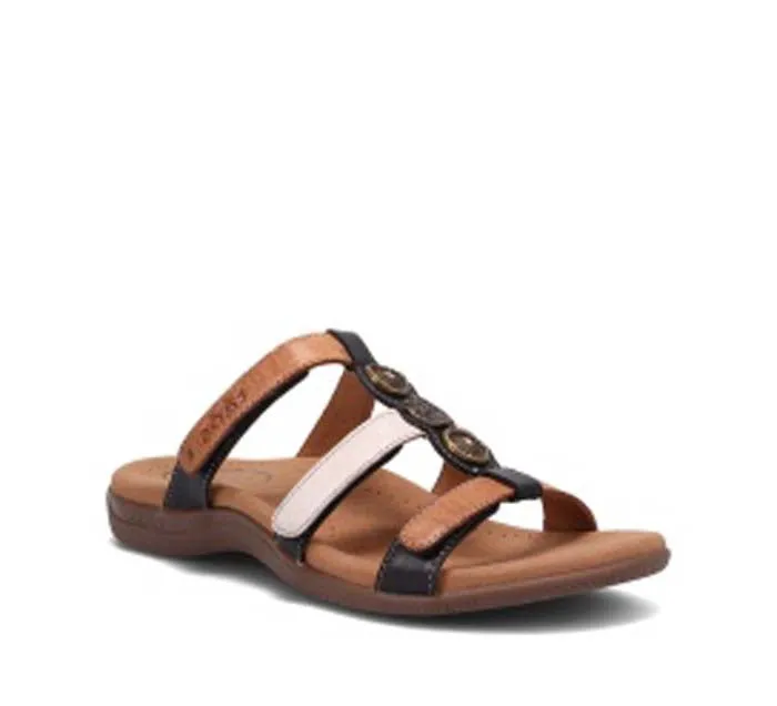 Flexible Grip Easy on off Womens Taos Prize 4 in Tan Multi