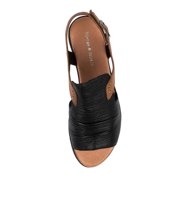 Flexible Vacation Shoes Womens Django & Juliette Madis in Black