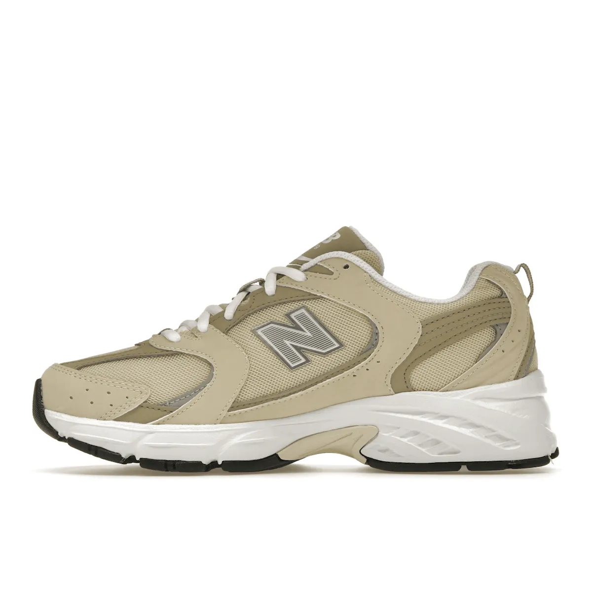 New Balance 530 Beige Aluminum Hyperlock Heel Counter Shock Diffusing Midsole