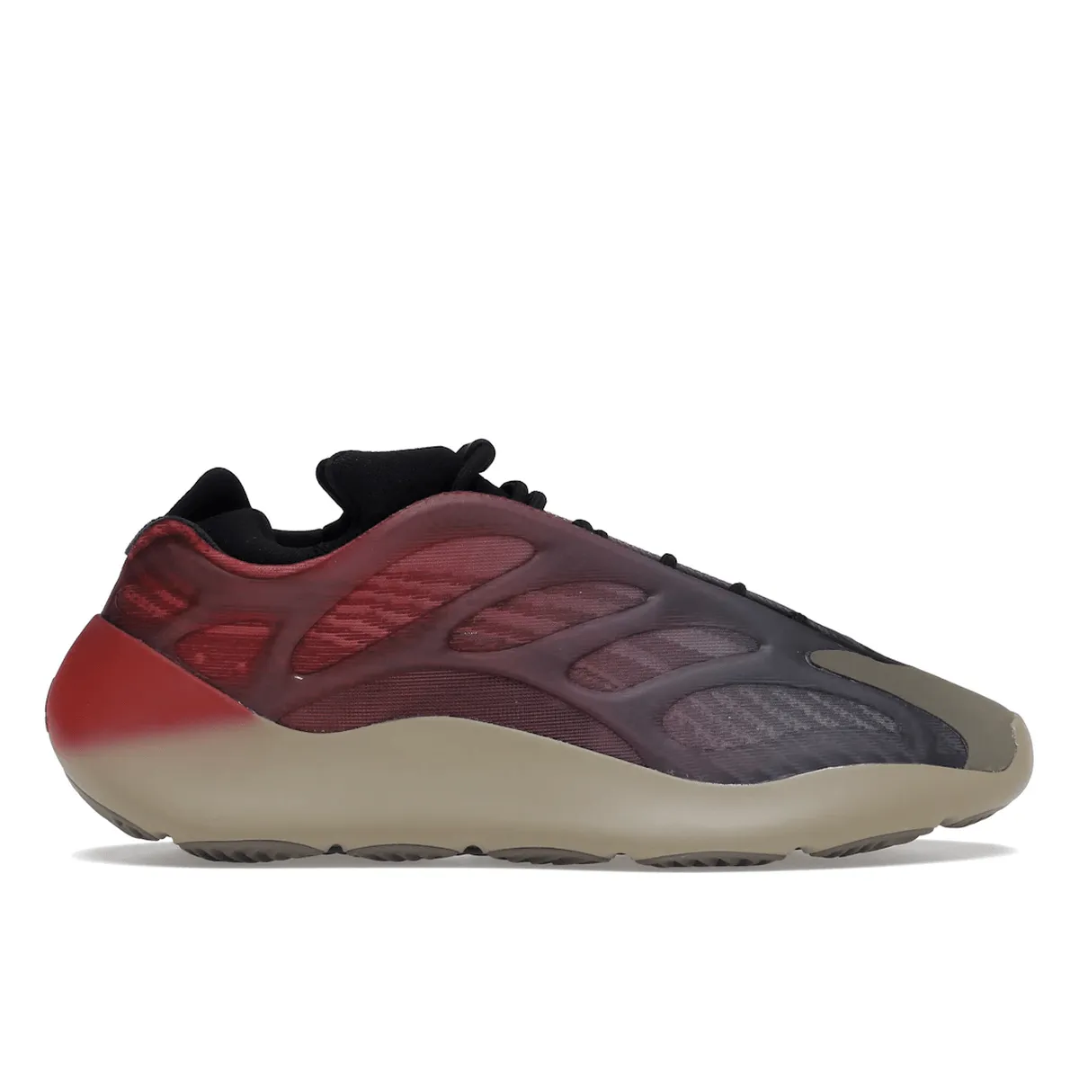 Adidas Yeezy 700 V3 Fade Carbon for evening walks Lace-up
