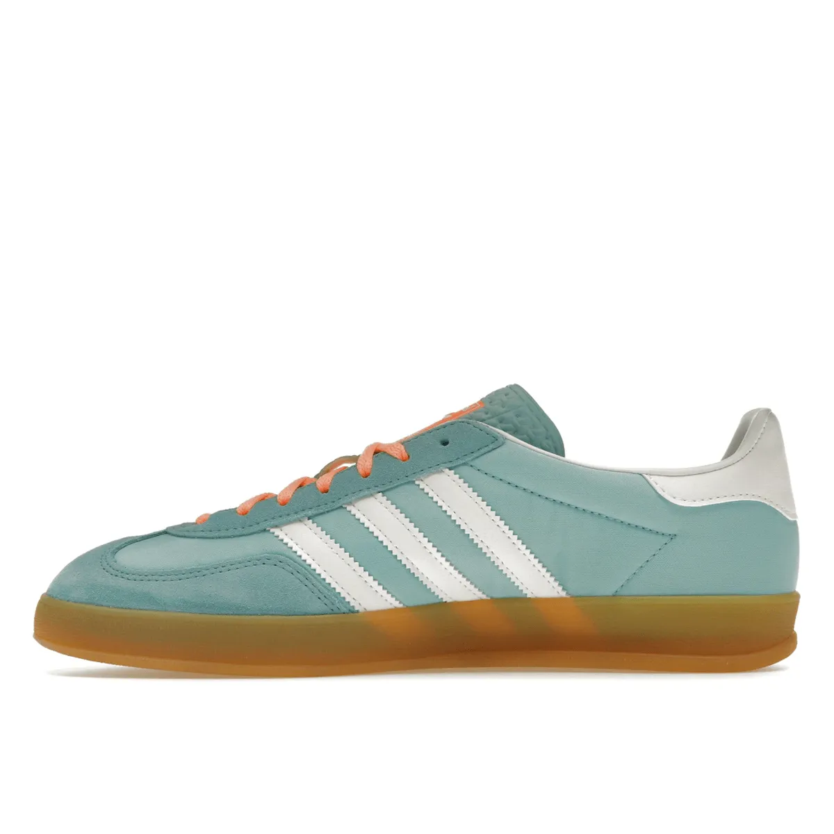 Canvas Soft Style Match Adidas Gazelle Indoor Preloved Blue White Gum