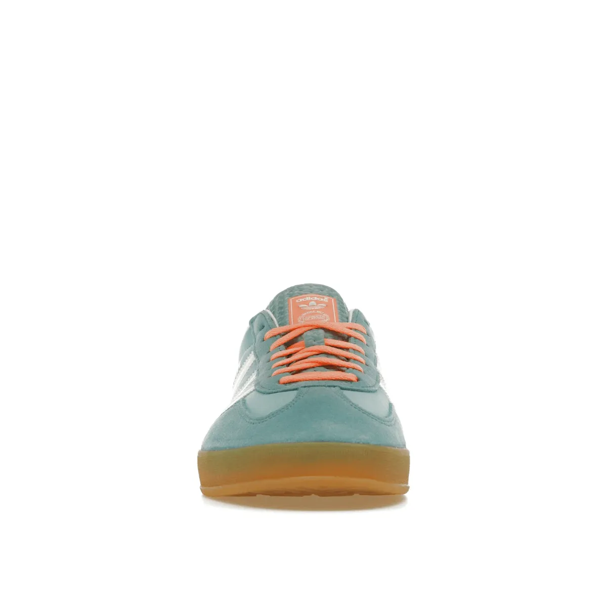 Comfortable Sole Desert Step Adidas Gazelle Indoor Preloved Blue White Gum