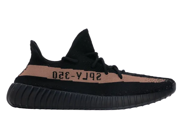 YZY Boost 350 V2 Core Black Copper Sport Casual edgy material