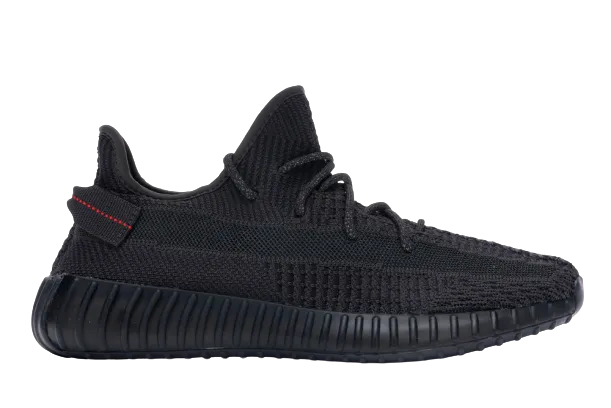 Leisure Outfit Casual Style YZY Boost 350 V2 Black (Non-Reflective)