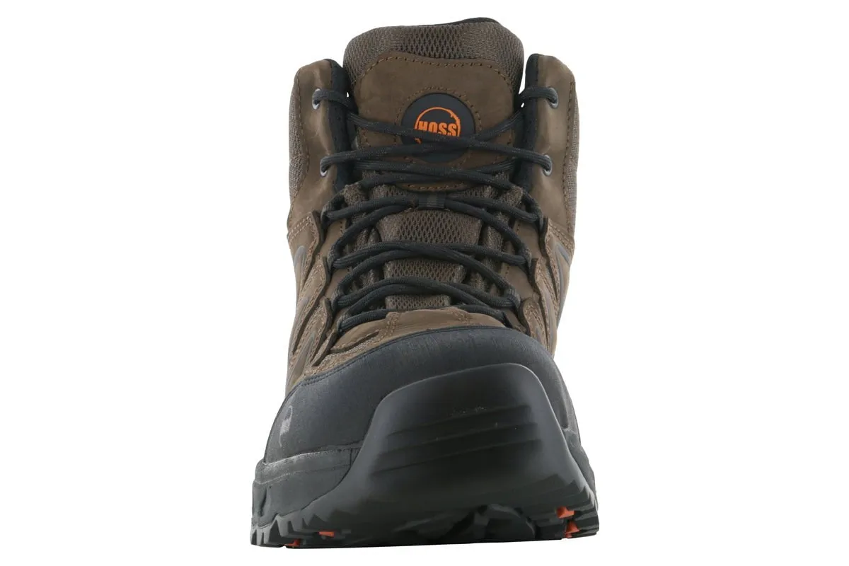 Hoss Eric Hi Soft Toe Brown Fit And Go