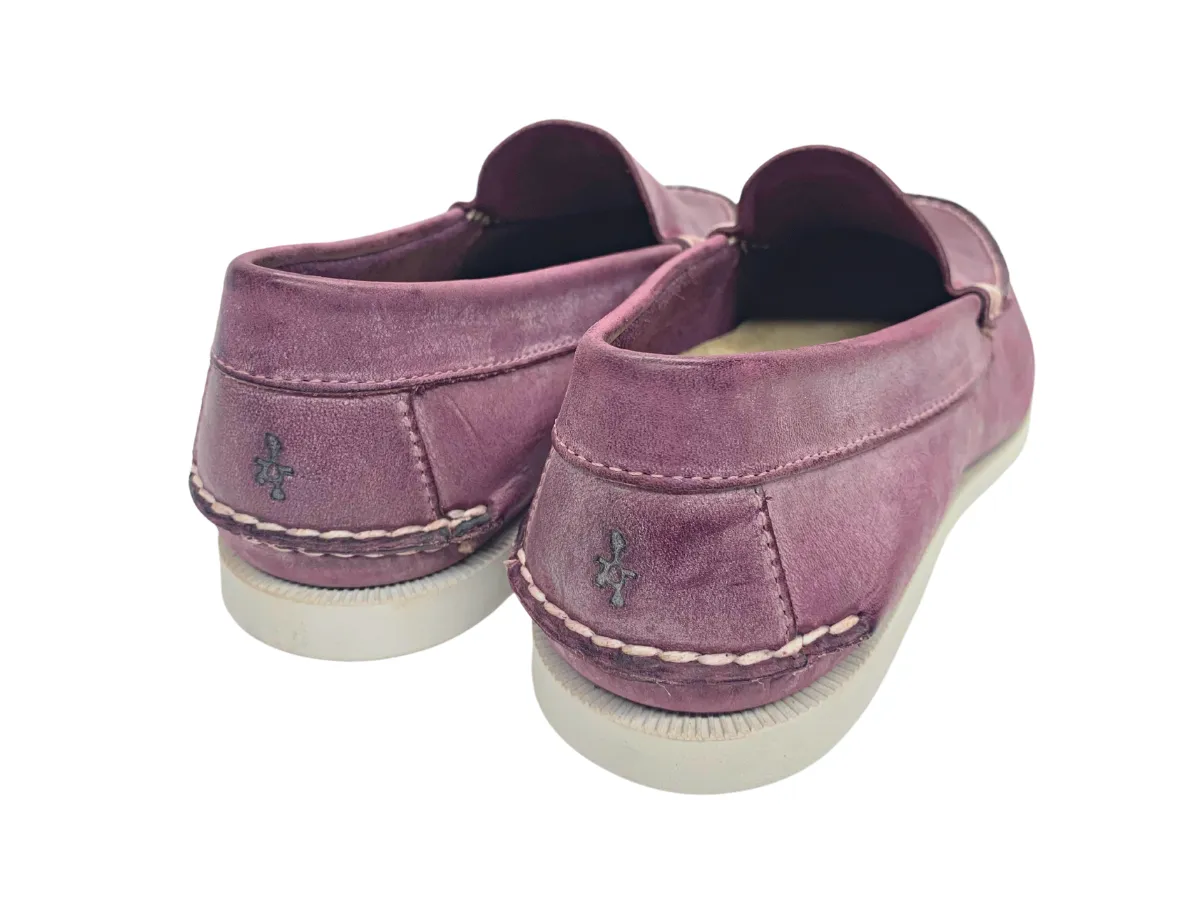 The Purple Smokes Venetian Loafer Shoe Comfortable walking shoes True Grip